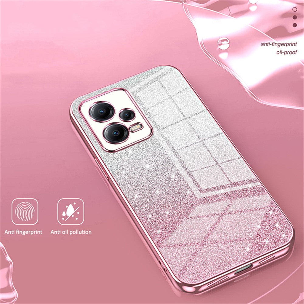 For Xiaomi Redmi Note 12 5G (Global) / (India) / Poco X5 5G Anti-fall Precise Cutout TPU Cell Phone Case