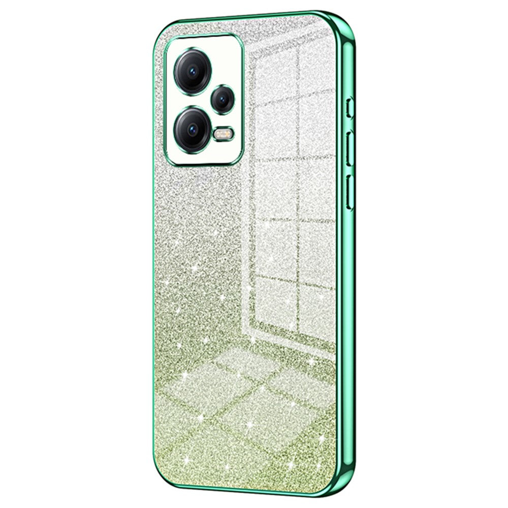 For Xiaomi Redmi Note 12 5G (Global) / (India) / Poco X5 5G Anti-fall Precise Cutout TPU Cell Phone Case