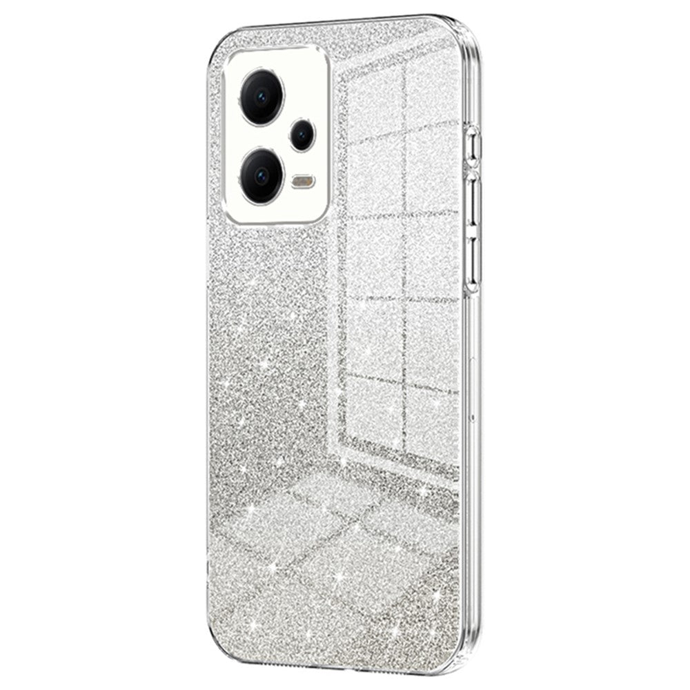 For Xiaomi Redmi Note 12 5G (Global) / (India) / Poco X5 5G Anti-fall Precise Cutout TPU Cell Phone Case