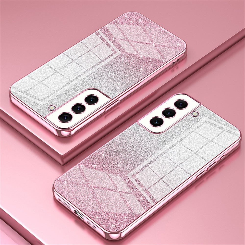 Galaxy S22 5G Glitzer-Hülle – Weiche Textur