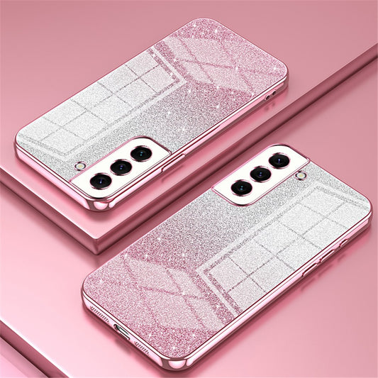 Galaxy S22 5G Glitzer-Hülle – Weiche Textur