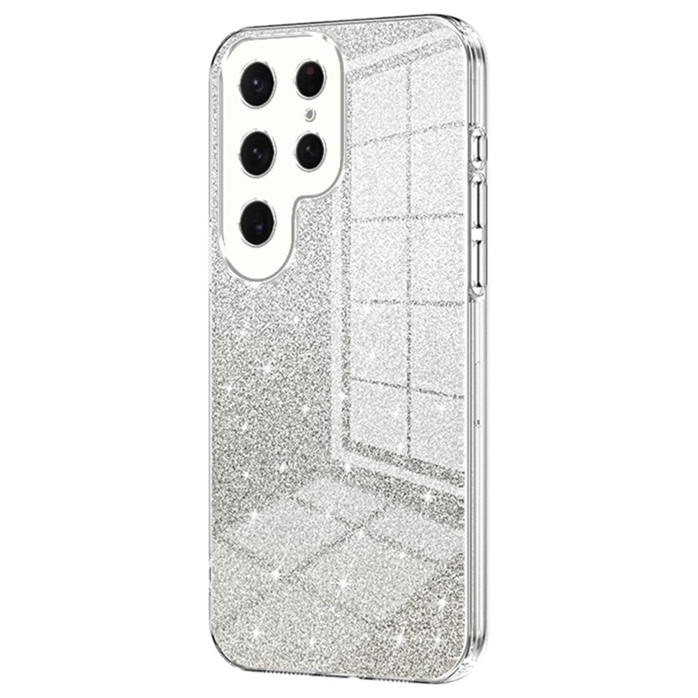 Galaxy S23 Ultra Glitzer-Hülle – Weiche Textur