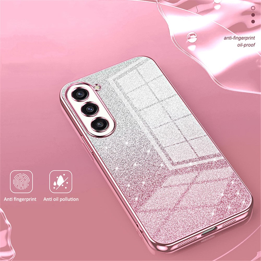 Galaxy S23 Plus Glitzer-Hülle – Weiche Textur