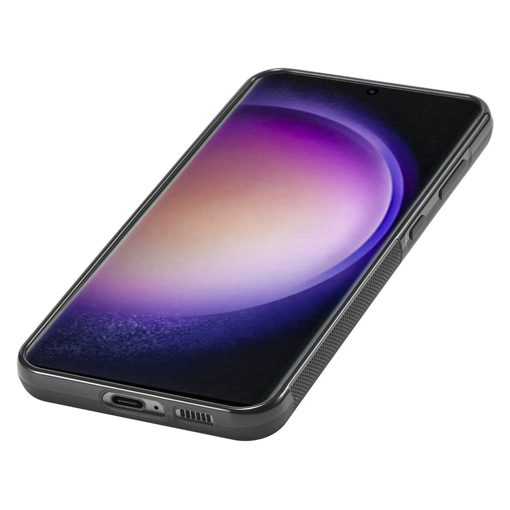 Galaxy S24 Plus Stoßfeste Hülle - Carbonfaser-Optik
