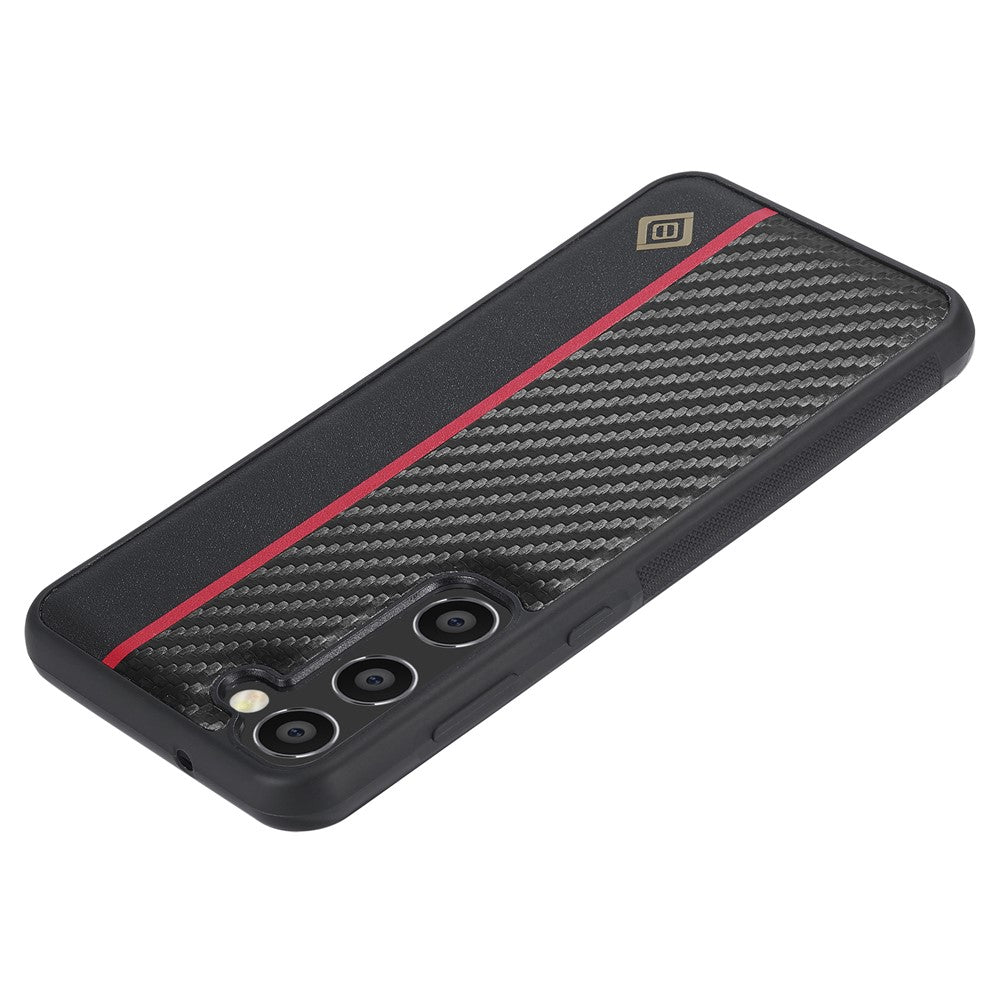 Galaxy S24 Plus Stoßfeste Hülle - Carbonfaser-Optik