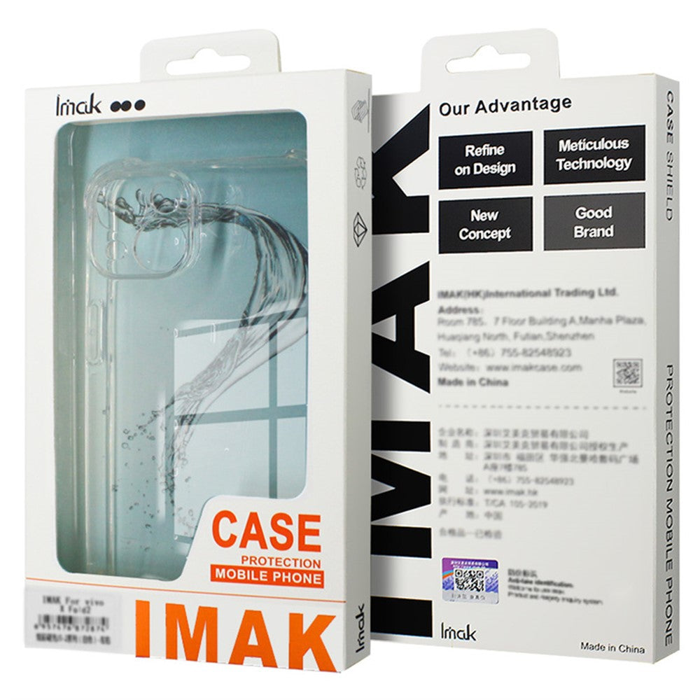 IMAK For Xiaomi Redmi 13C / Poco C65 4G Case Airbag Protection Phone TPU Cover