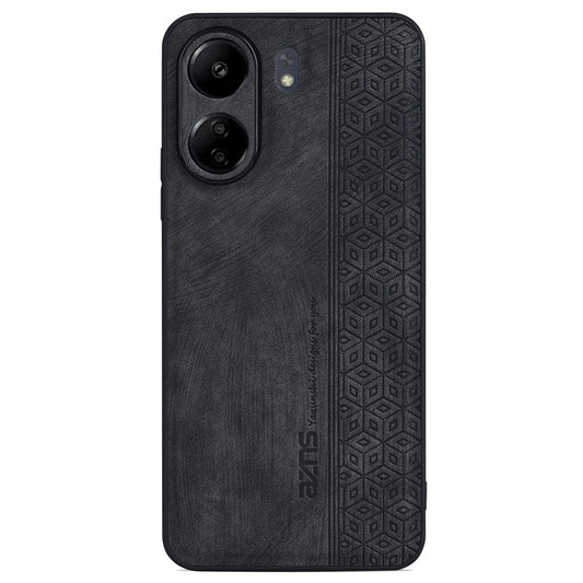 AZNS For Xiaomi Redmi 13C 4G / Poco C65 4G Case Anti-fall PU Leather+TPU Imprint Phone Cover