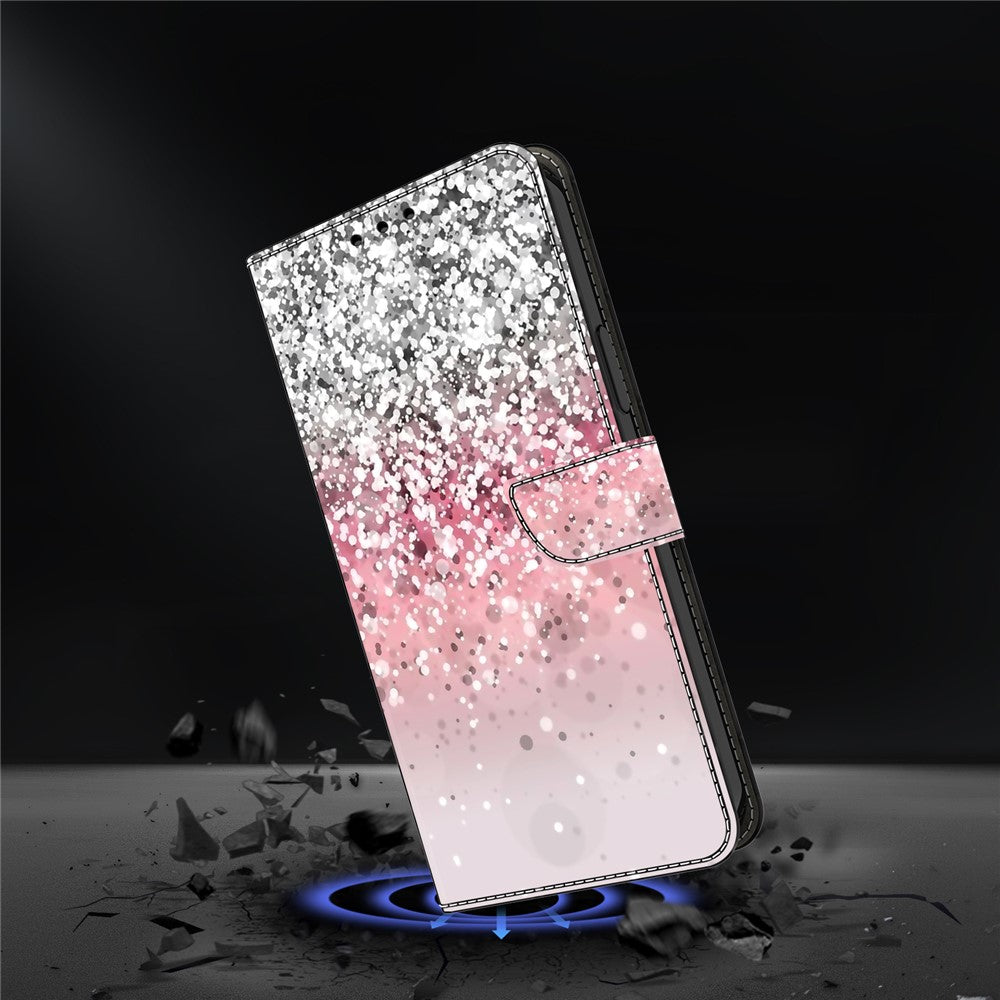 Galaxy S24 Plus Wallet-Hülle mit 3D-Muster & Magnetverschluss