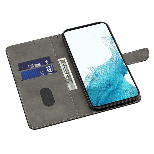 Galaxy S24 Wallet-Hülle – Mit 3D-Muster, Kartenfächer & Ständer