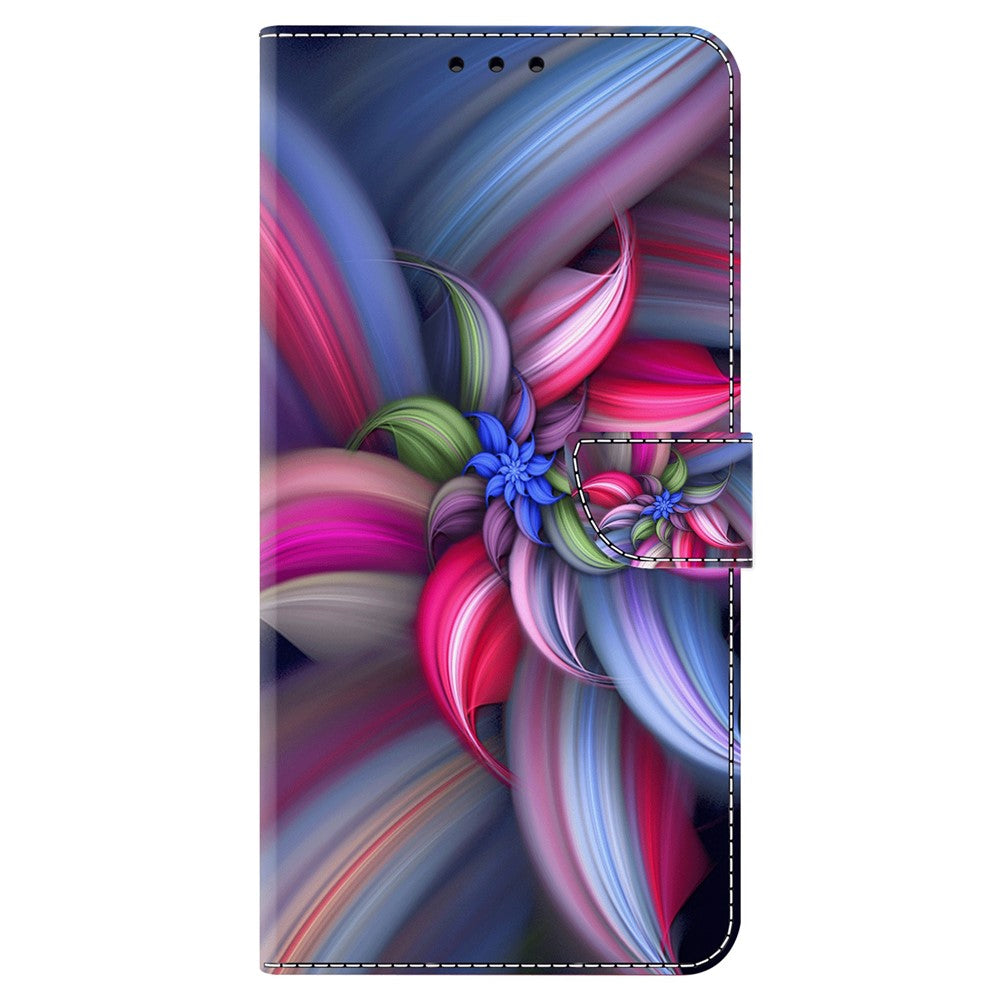 Galaxy S24 Plus Wallet-Hülle – Mit 3D-Muster, Kartenfächer & Ständer