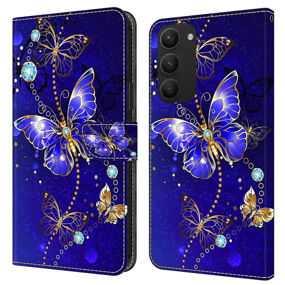 Galaxy S24 Plus Wallet-Hülle – Mit 3D-Muster, Kartenfächer & Ständer