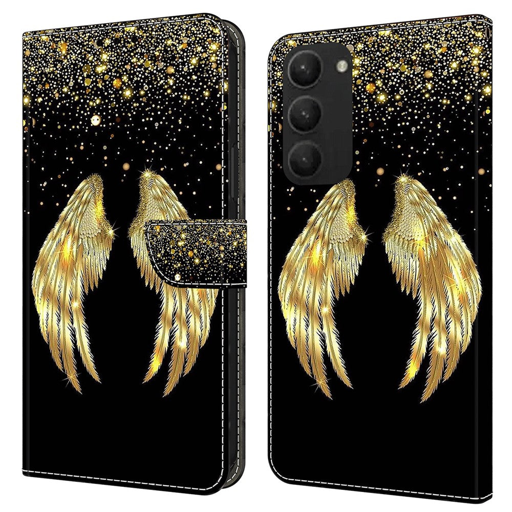 Galaxy S24 Plus Wallet-Hülle – Mit 3D-Muster, Kartenfächer & Ständer
