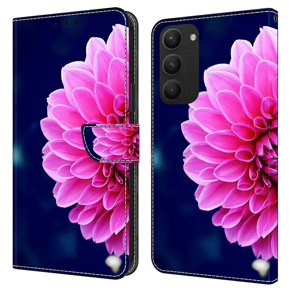 Galaxy S24 Plus Wallet-Hülle – Mit 3D-Muster, Kartenfächer & Ständer