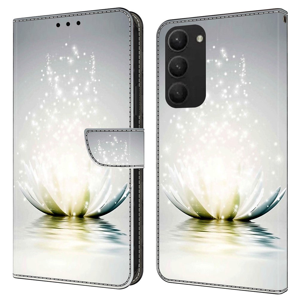 Galaxy S24 Plus Wallet-Hülle – Mit 3D-Muster, Kartenfächer & Ständer