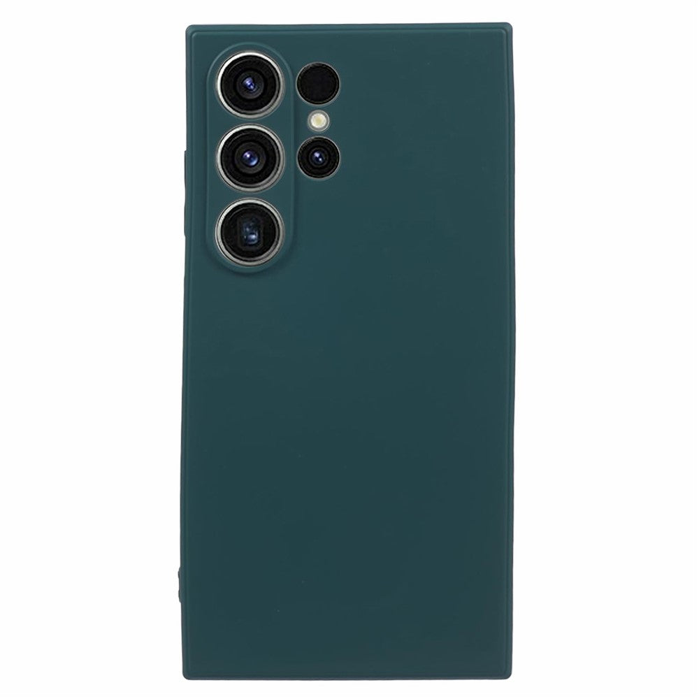 Galaxy S24 Ultra Gummierte Hülle – Mit Faserfutter & Anti-Kratz-Abdeckung