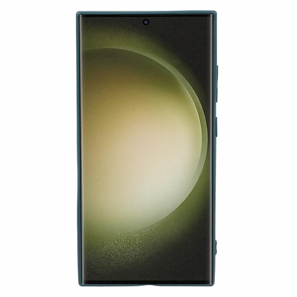 Galaxy S24 Ultra Gummierte Hülle – Mit Faserfutter & Anti-Kratz-Abdeckung