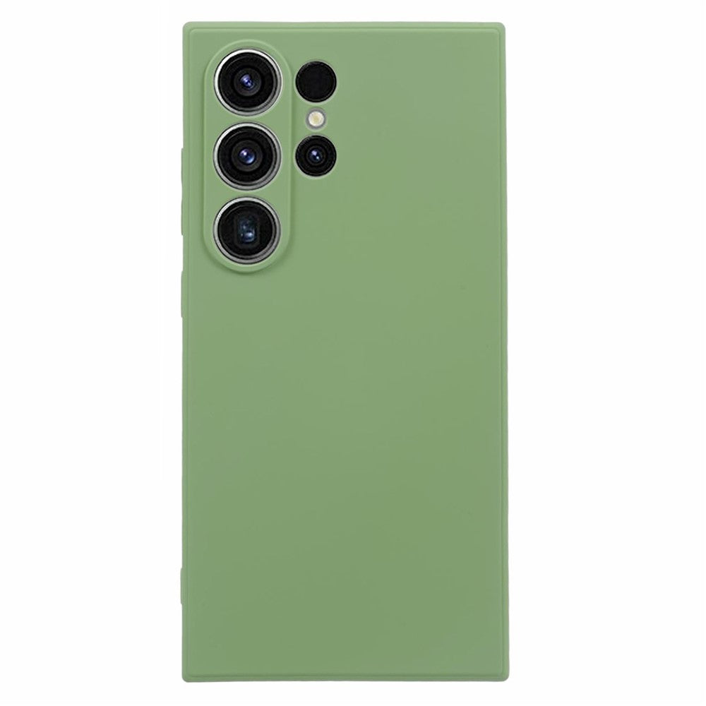 Galaxy S24 Ultra Gummierte Hülle – Mit Faserfutter & Anti-Kratz-Abdeckung