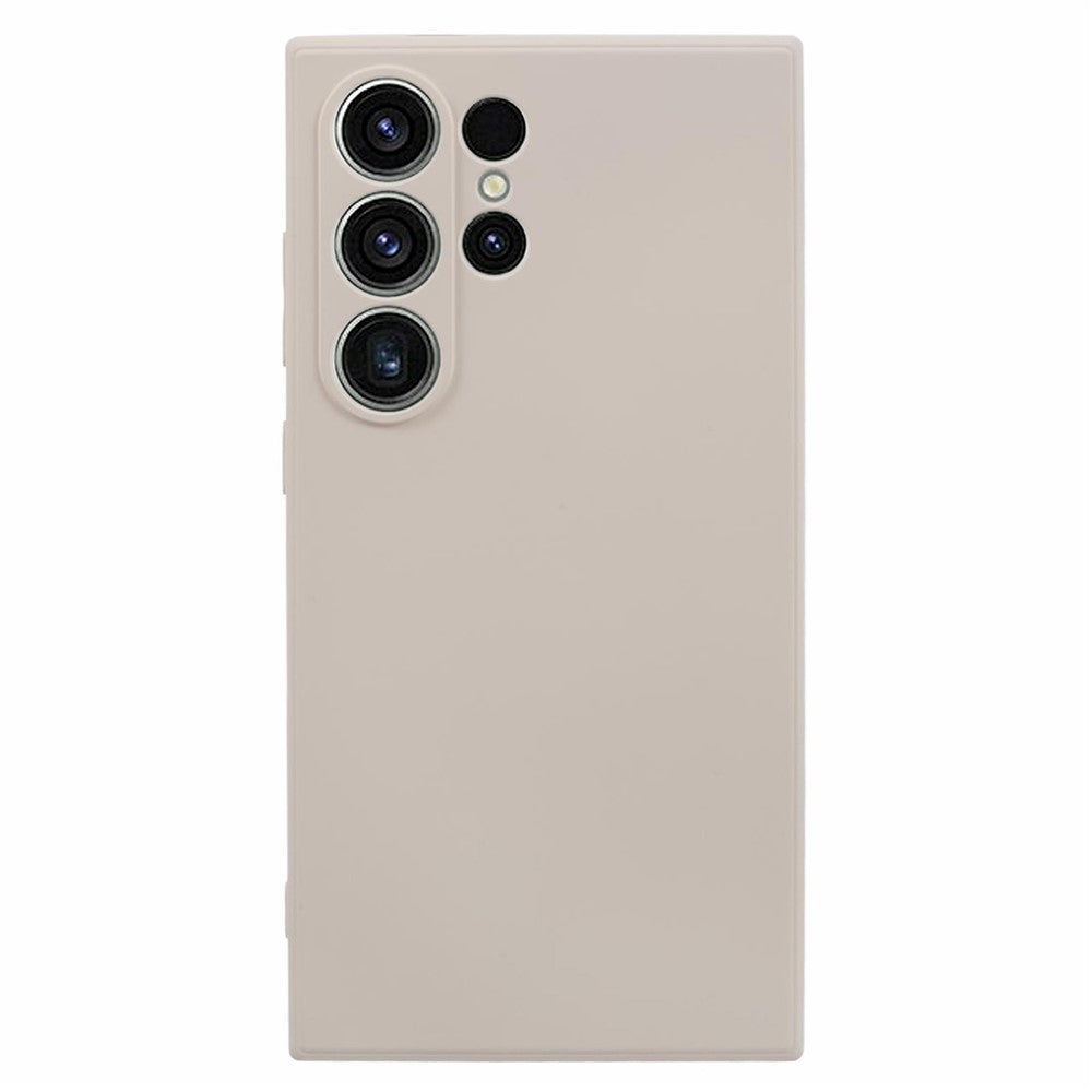 Galaxy S24 Ultra Gummierte Hülle – Mit Faserfutter & Anti-Kratz-Abdeckung
