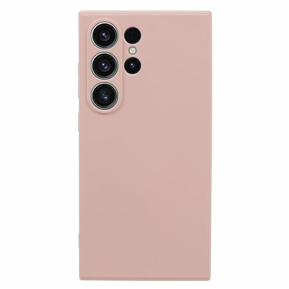 Galaxy S24 Ultra Gummierte Hülle – Mit Faserfutter & Anti-Kratz-Abdeckung