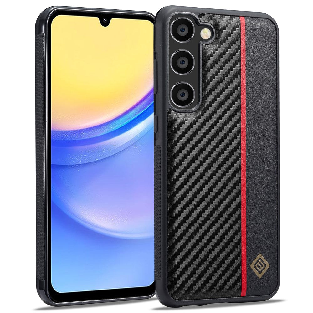 Galaxy A15 5G/4G Stoßfeste Hülle - Carbonfaser-Optik