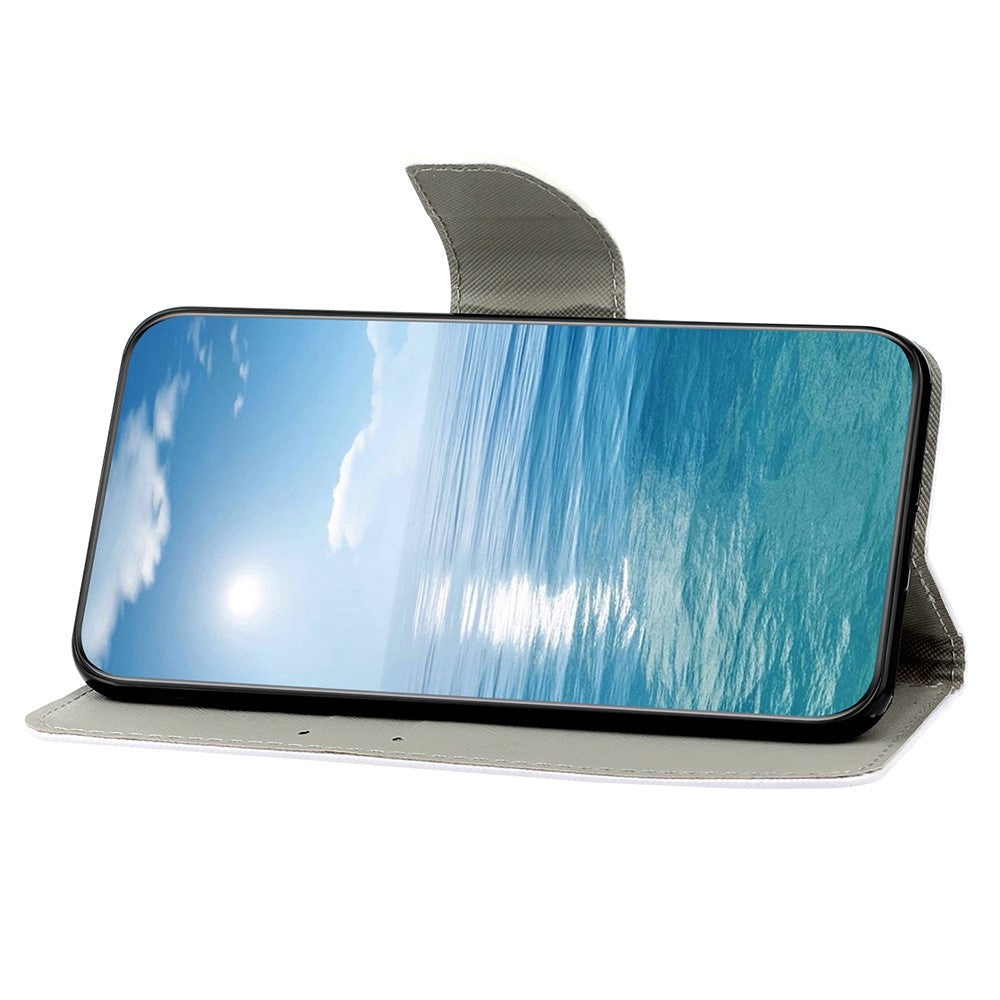 Galaxy S24 Ultra Wallet-Hülle – Musterdruck, mit Ständer & Riemen