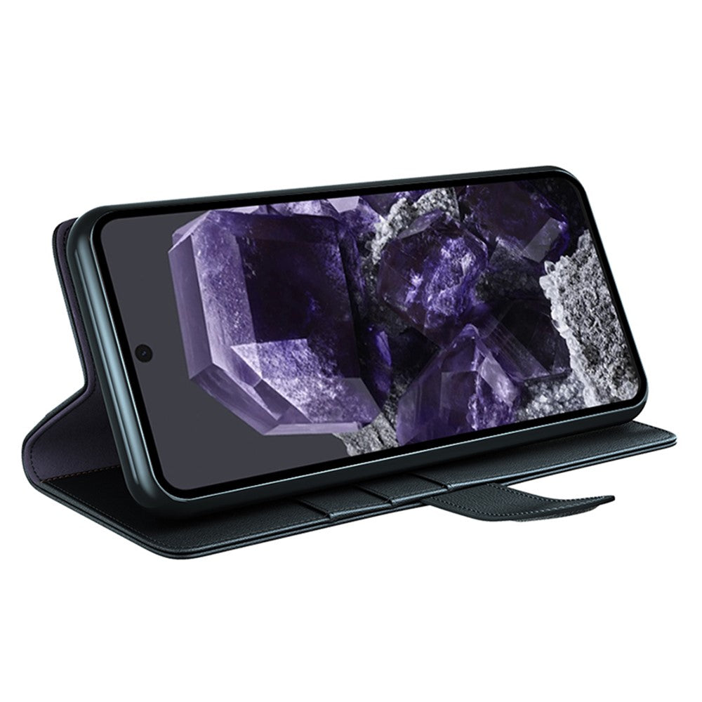 Pixel 8a Echtleder Hülle mit Kartenfach