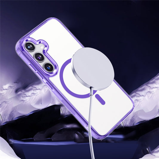 Galaxy S24 Plus Magnet-Hülle – Transparent & Kratzfest
