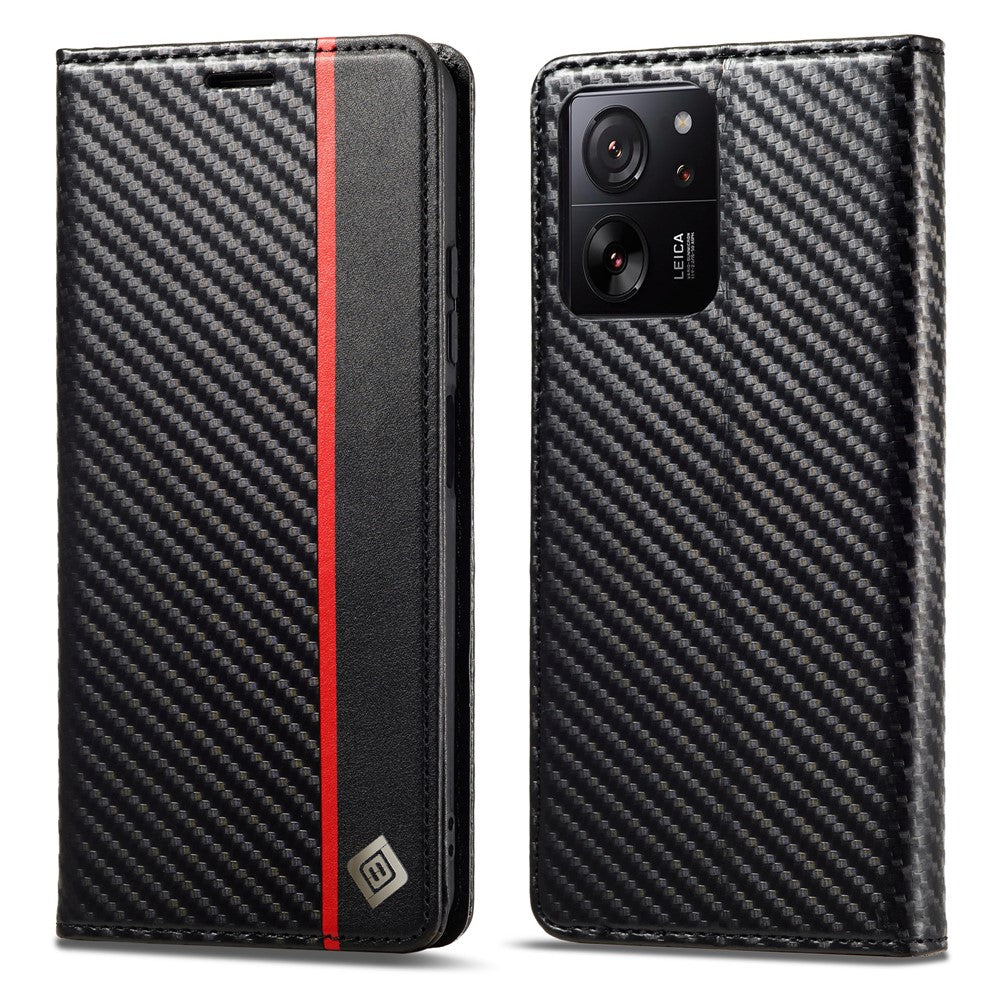 LC.IMEEKE For Xiaomi 13T / 13T Pro / Redmi K60 Ultra Case TPU+PU Leather Phone Wallet Cover