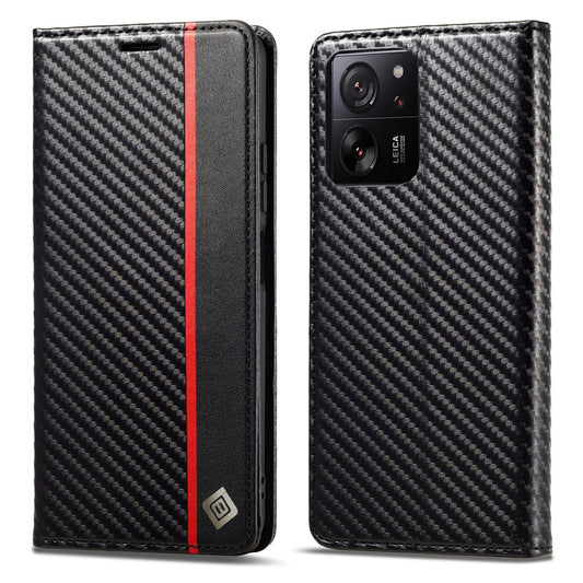 Xiaomi 13T / Xiaomi 13T Pro / Xiaomi Redmi K60 Ultra Handyhülle – LC.IMEEKE 13T Pro / Redmi K60 Ultra TPU+PU Leder