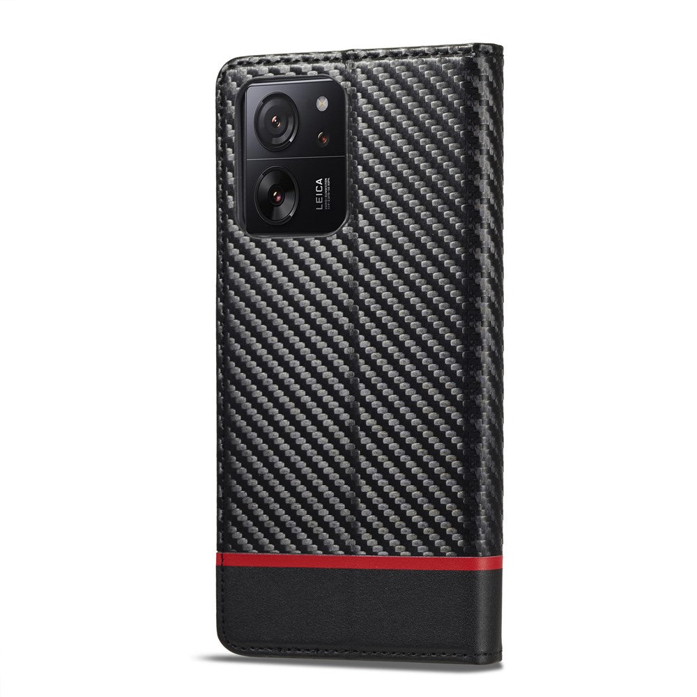 LC.IMEEKE For Xiaomi 13T / 13T Pro / Redmi K60 Ultra Case TPU+PU Leather Phone Wallet Cover