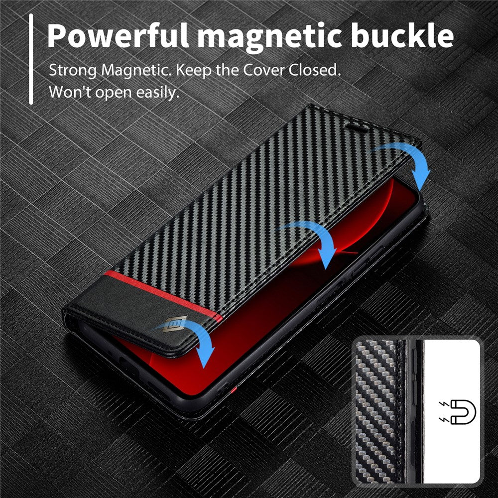 LC.IMEEKE For Xiaomi 13T / 13T Pro / Redmi K60 Ultra Case TPU+PU Leather Phone Wallet Cover
