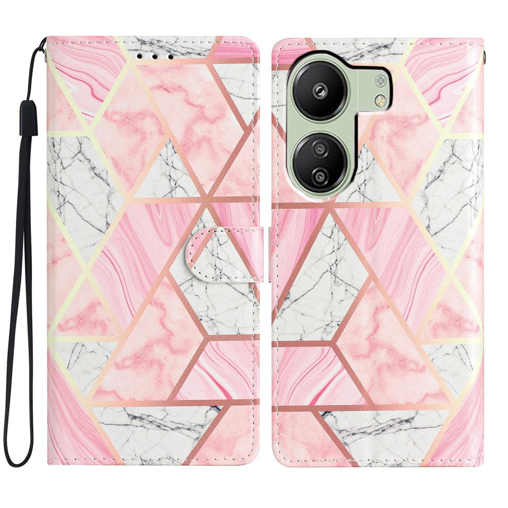 For Xiaomi Redmi 13C 4G / Poco C65 4G Leather Case with Card Pocket