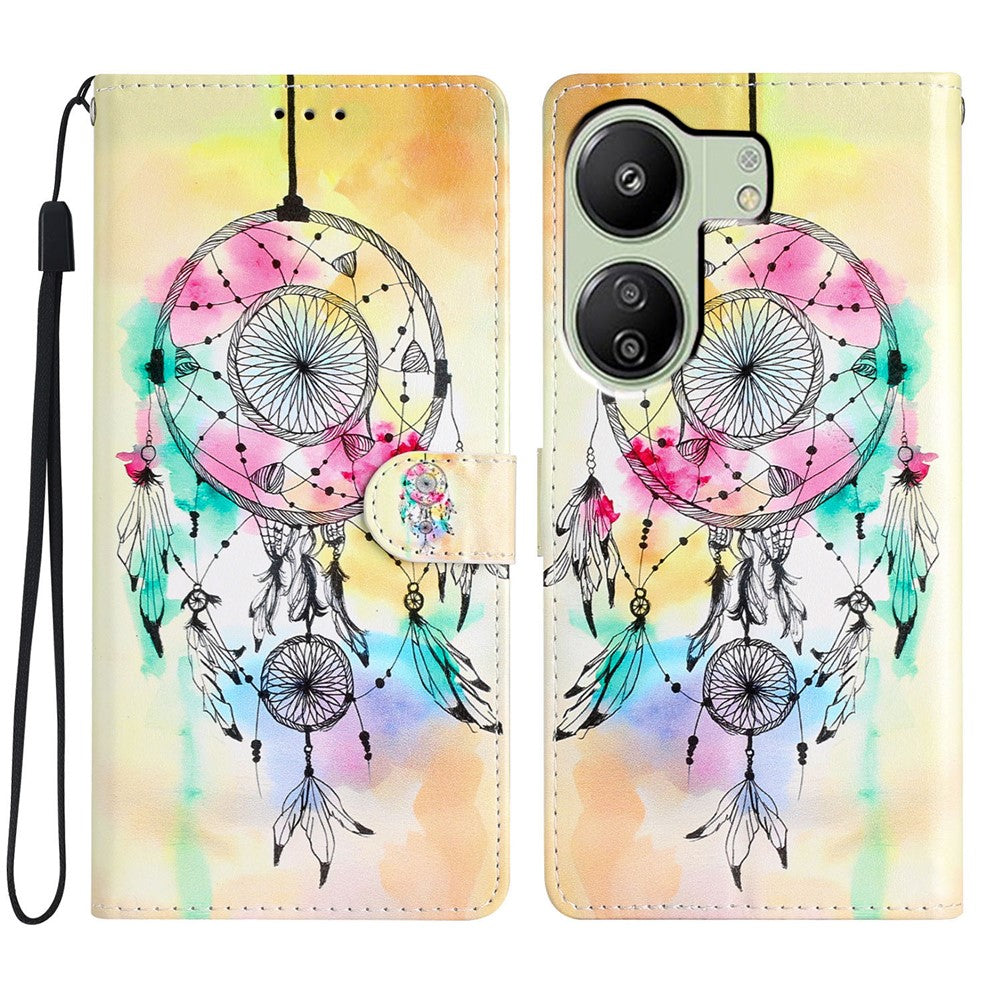 For Xiaomi Redmi 13C 4G / Poco C65 4G Leather Case with Card Pocket