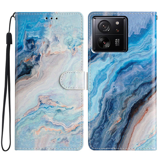 Xiaomi 13T / Xiaomi 13T Pro / Xiaomi Redmi K60 Ultra Handyhülle – 13T Pro / Redmi K60 Ultra Pattern Card Slot Ledertasche