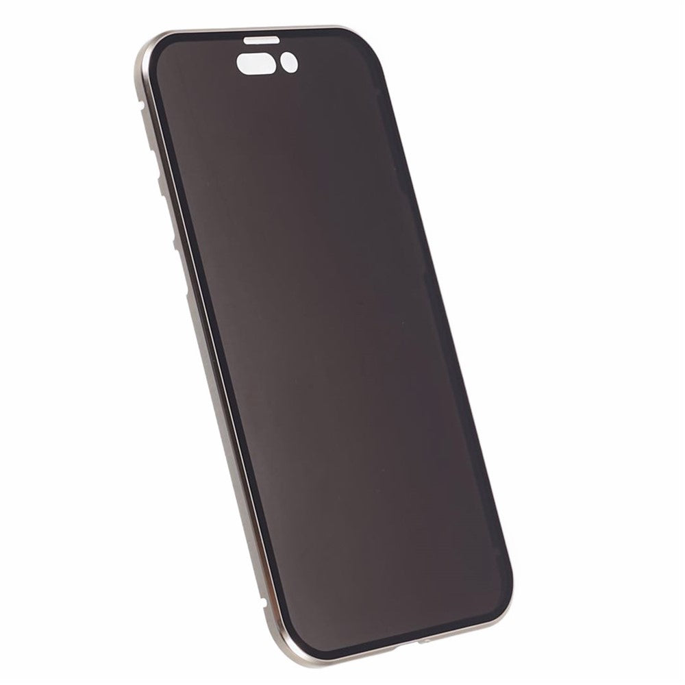 iPhone 13 Pro Magnet-Hülle – Anti-Peep – Doppelseitiges Glas