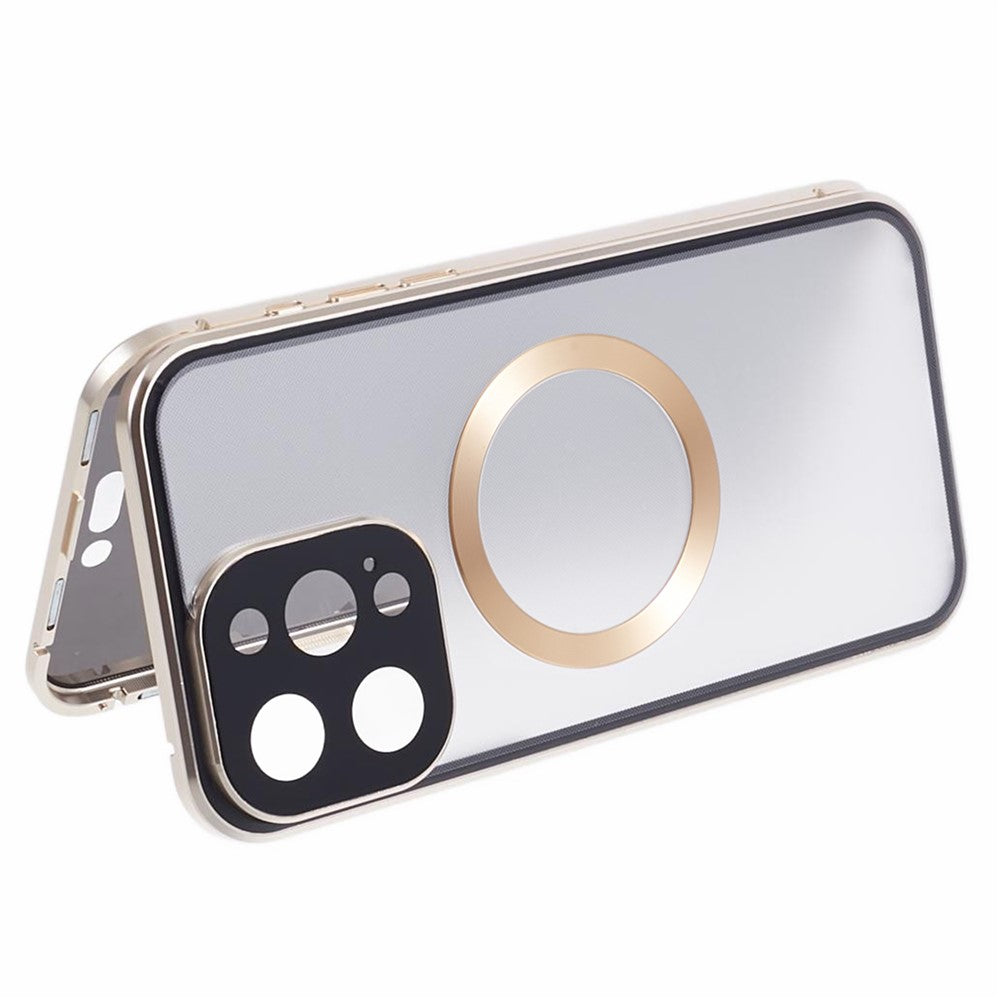 iPhone 13 Pro Magnet-Hülle – Anti-Peep – Doppelseitiges Glas