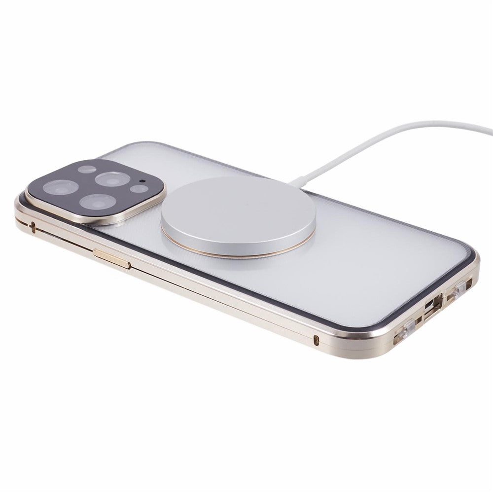 iPhone 13 Pro Magnet-Hülle – Anti-Peep – Doppelseitiges Glas