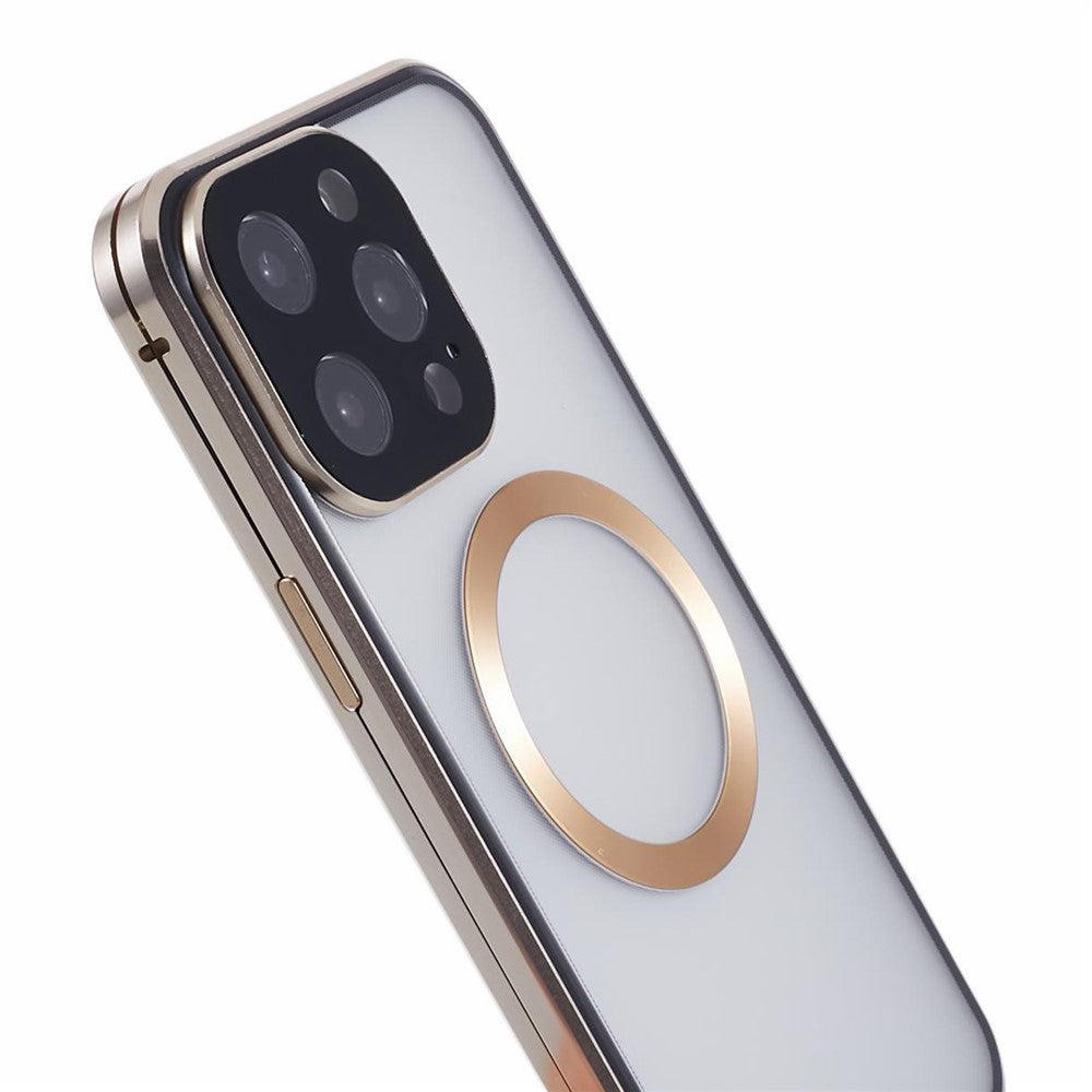 iPhone 13 Pro Magnet-Hülle – Anti-Peep – Doppelseitiges Glas