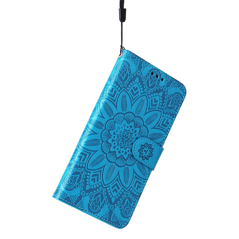 For Honor 100 Pro 5G Sunflower Wallet Case PU Leather Phone Cover