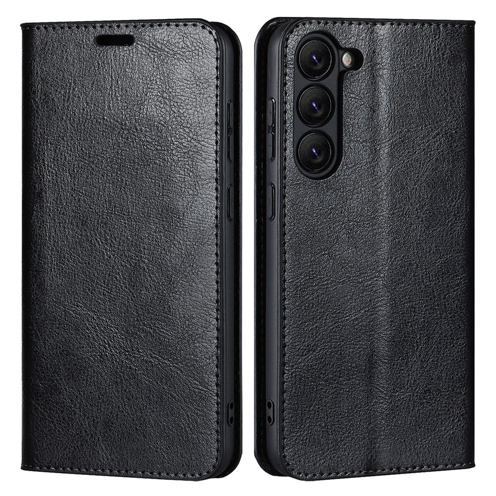Galaxy S23 Echtleder-Hülle mit Kartenfach