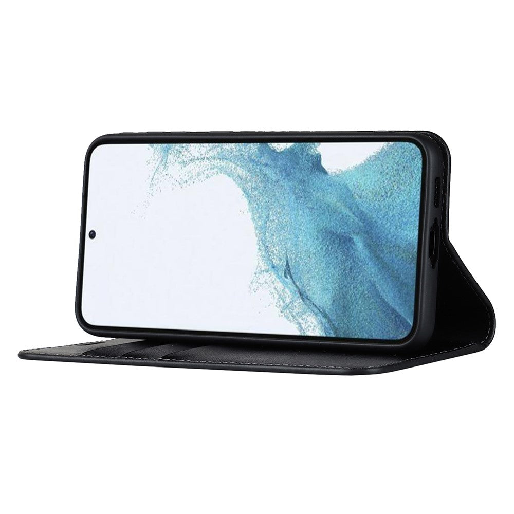 Galaxy S23 Echtleder-Hülle mit Kartenfach