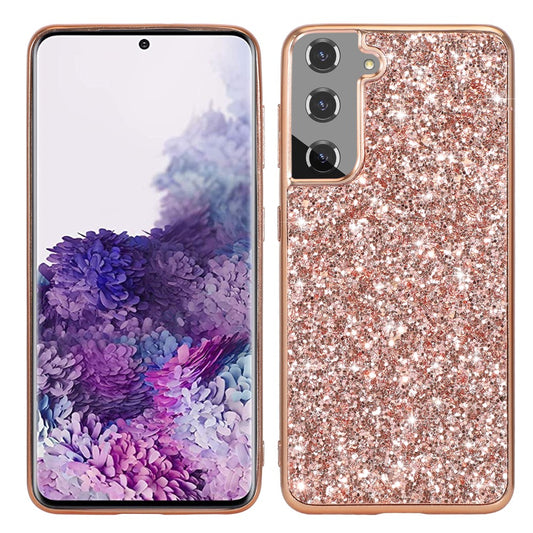 Galaxy S24 Schutzhülle – Funkelnde Glitzer-Rückseite