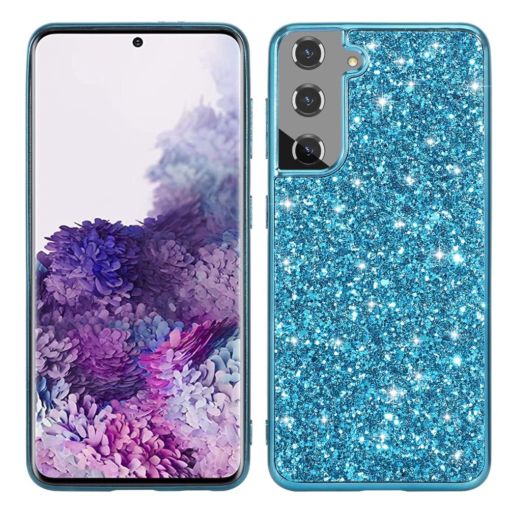 Galaxy S24 Plus Schutzhülle – Funkelnde Glitzer-Rückseite