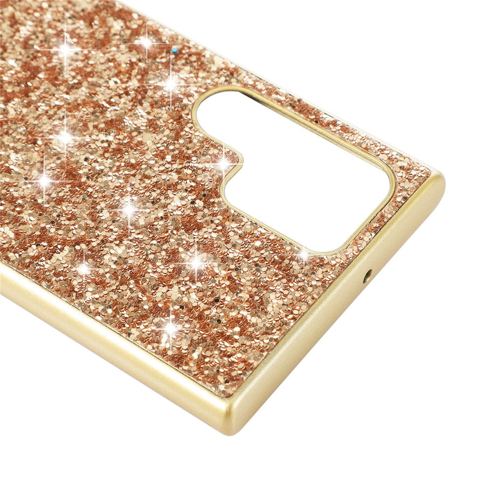 Galaxy S24 Ultra Schutzhülle – Funkelnde Glitzer-Rückseite