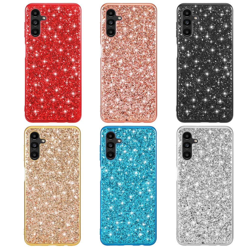 Galaxy A15 5G Schutzhülle – Funkelnde Glitzer-Rückseite