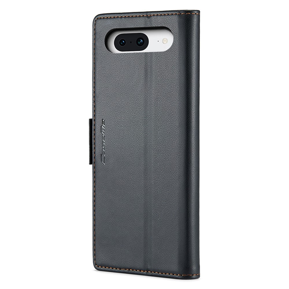 Pixel 8a Glänzende Wallet-Hülle – RFID-Schutz & Ständer