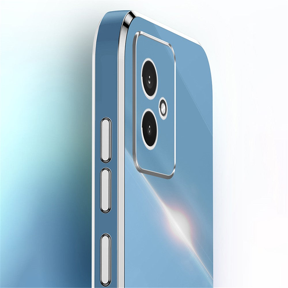 Honor 100 5G Handyhülle – Galvanisierte TPU-Rückseite, kratzfest, mit Ringständer