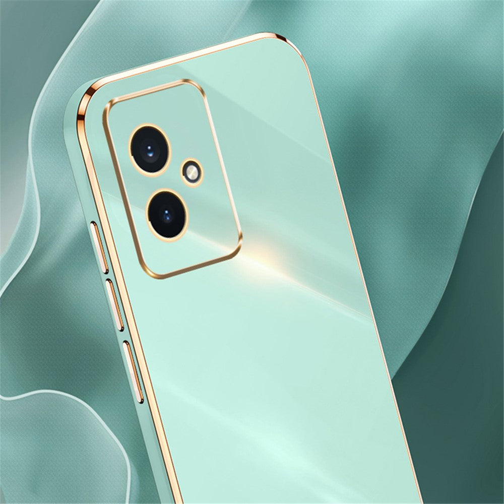 XINLI For Honor 100 5G Phone Case Electroplating Gold Edge Full Camera TPU  Protection