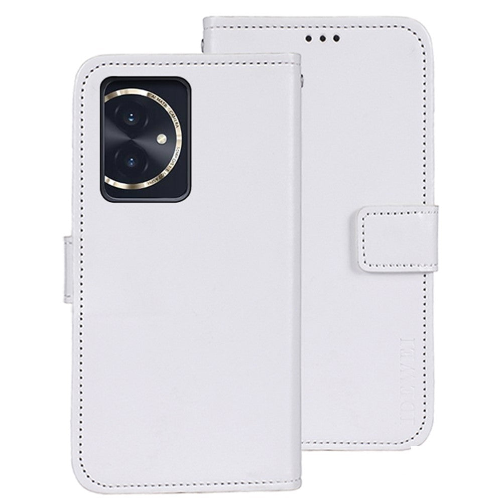 IDEWEI For Honor 100 5G Leather Case Wallet Stand Cover Crazy Horse Pattern
