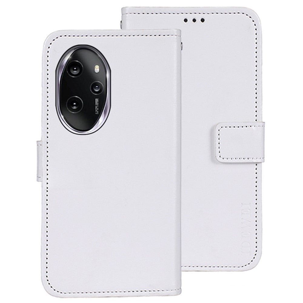 IDEWEI For Honor 100 Pro 5G Flip Leather Case Crazy Horse Pattern Wallet Phone Cover